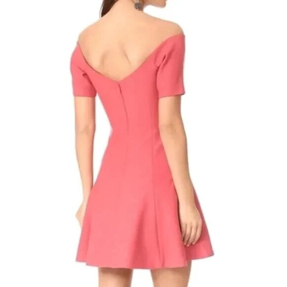 Cinq à Sept Kenna Rose Off-the-Shoulder Dress – Size 2 - Picture 2 of 5